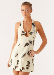 Noa Mini Dress - Buttercream Bliss