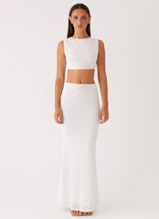 Issey Crop Top - White