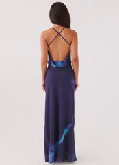Astra Maxi Dress - Cyber Rose