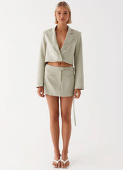 Renyold Mini Skirt - Sage