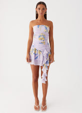 Viviana Mini Dress - Lavender