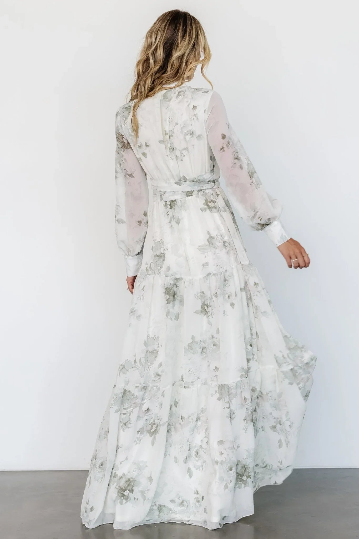 Lizette Maxi Dress | Sage Print