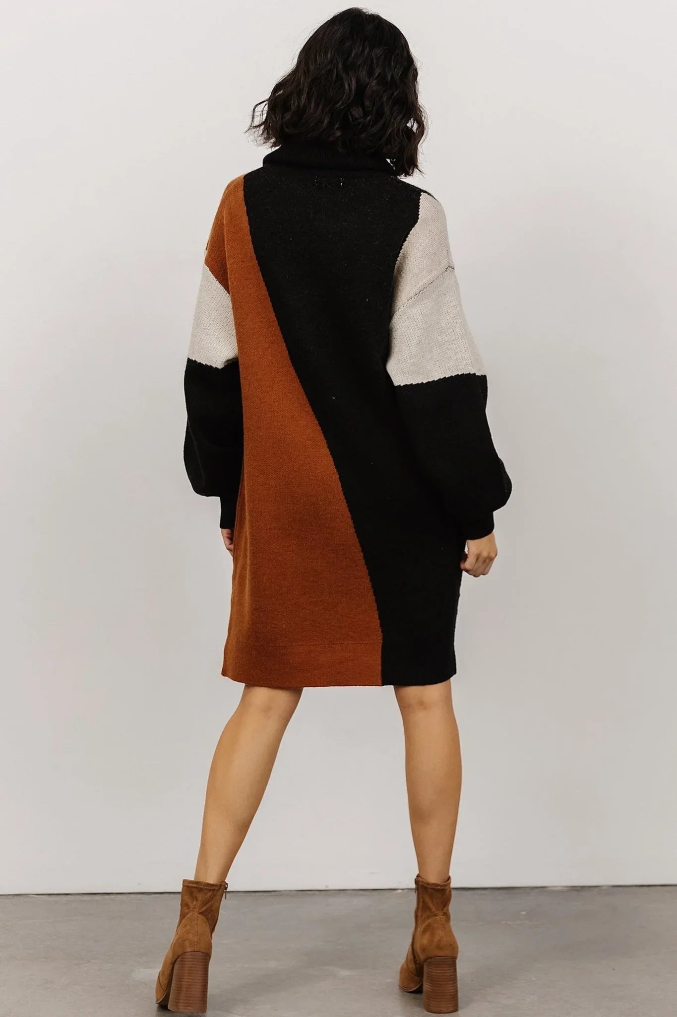Diego Sweater Dress | Black Multi