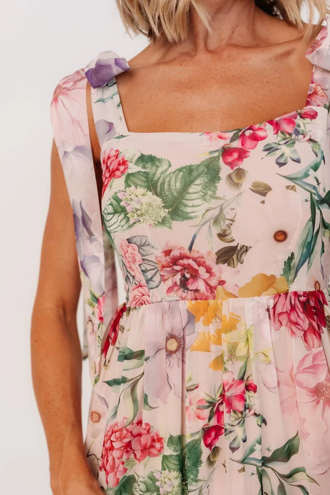 Anita Maxi Dress | Blush Multi Floral