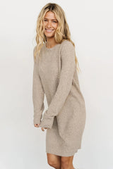 Miller Sweater Dress | Heather Taupe