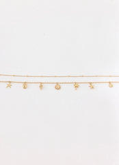 Ciao Charm Belly Chain - Gold