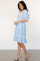 Ember Sweetheart Short Dress | Blue Print
