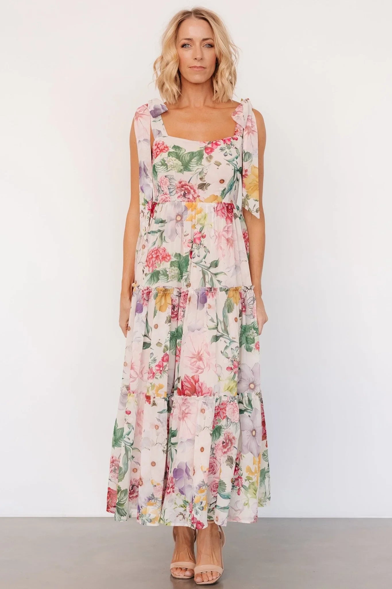 Anita Maxi Dress | Blush Multi Floral