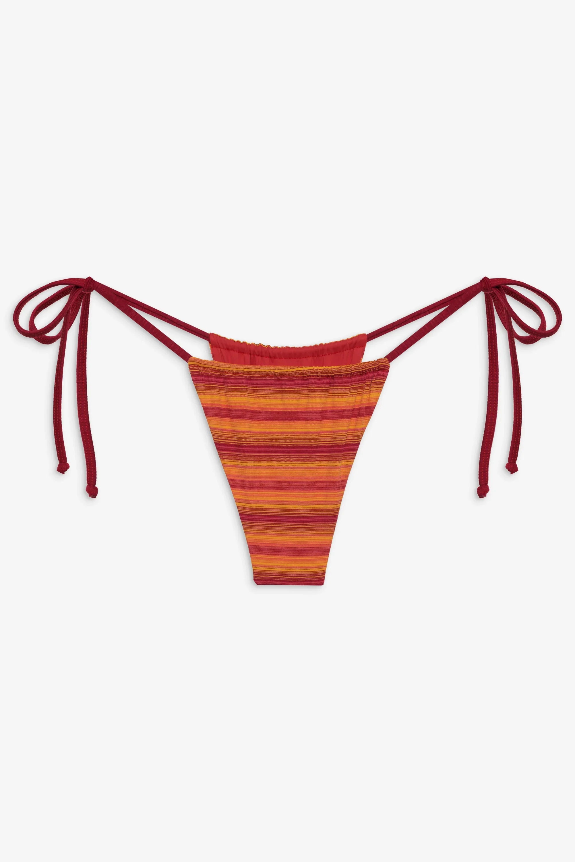 Tia Skimpy String Bikini Bottom - Harvest Moon
