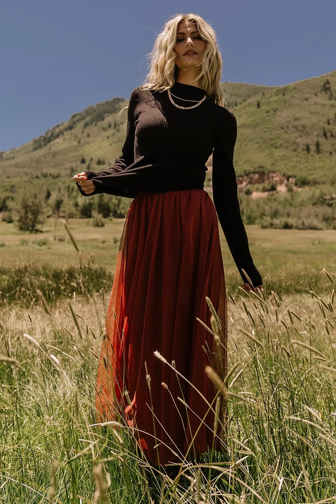 Mila Tulle Skirt | Cinnamon