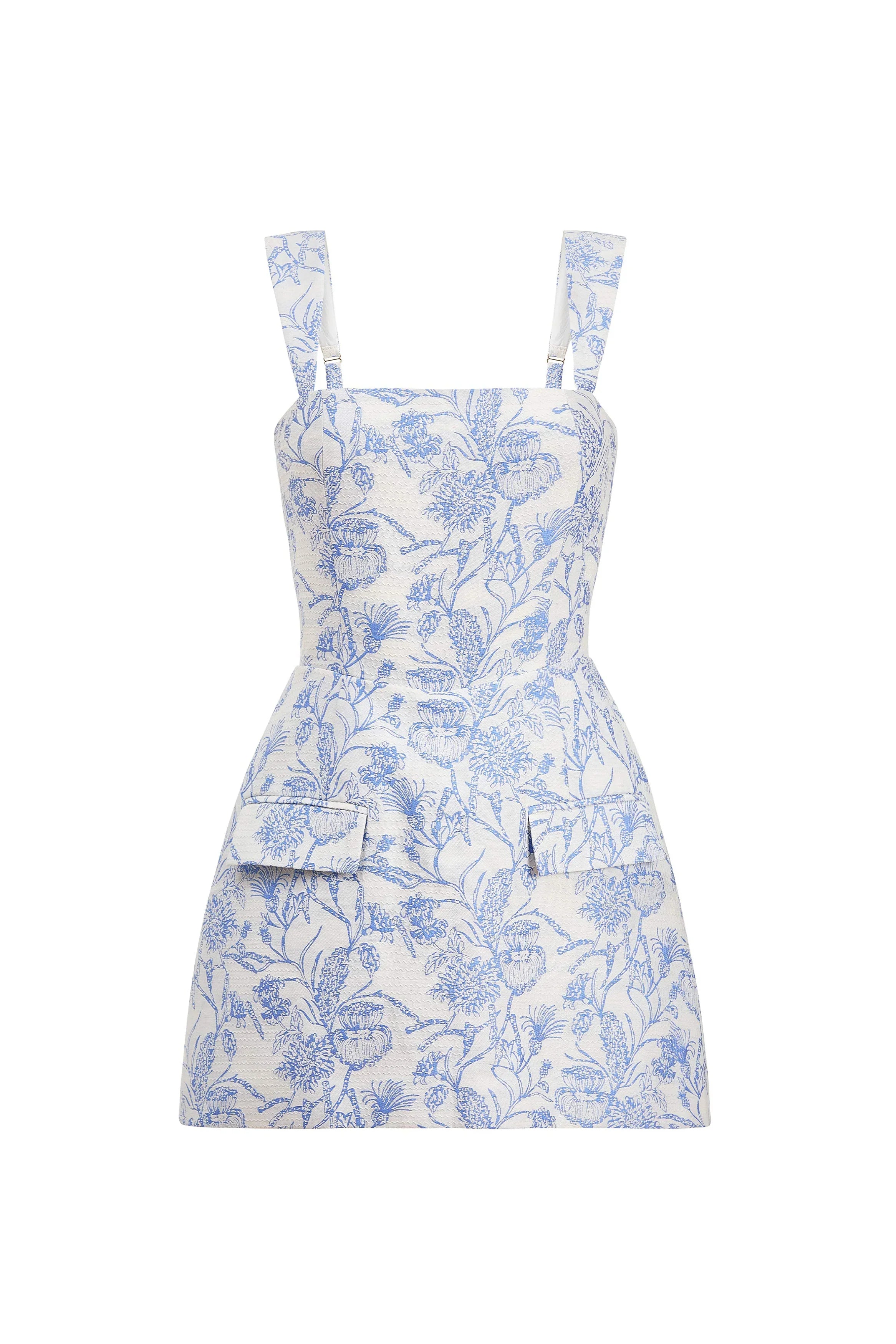 Bethany Romper in Toile Brocade