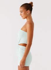 Bruna Mini Dress - Mint