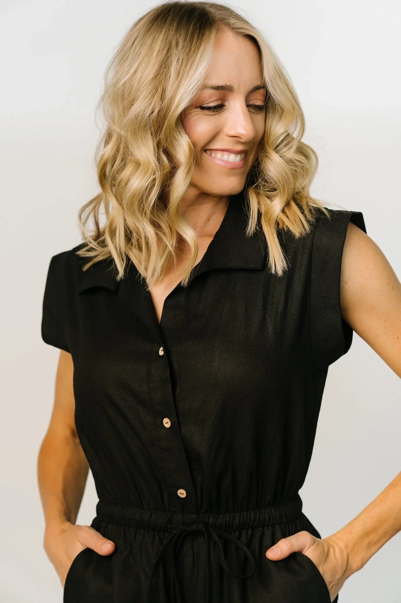 Toni Romper | Black