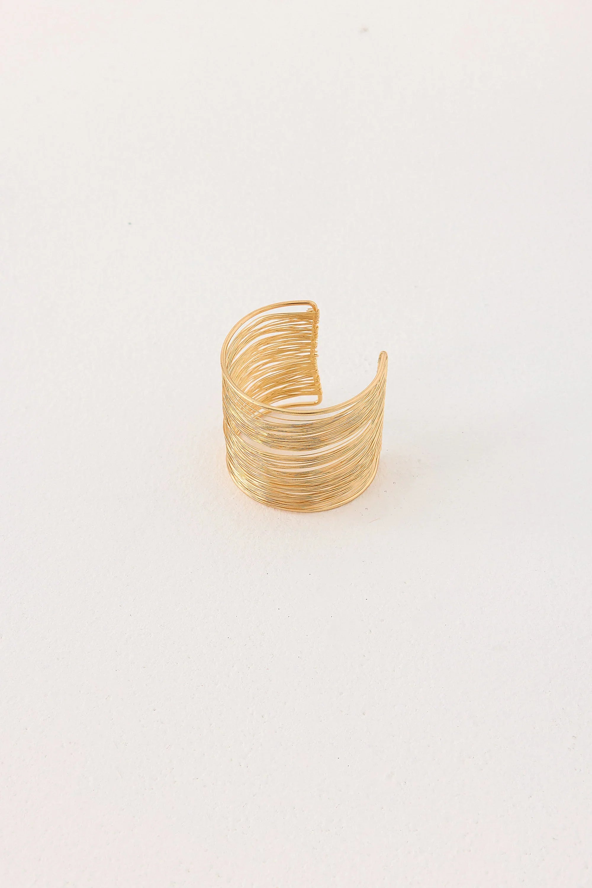 Golden Blur Arm Cuff - Gold