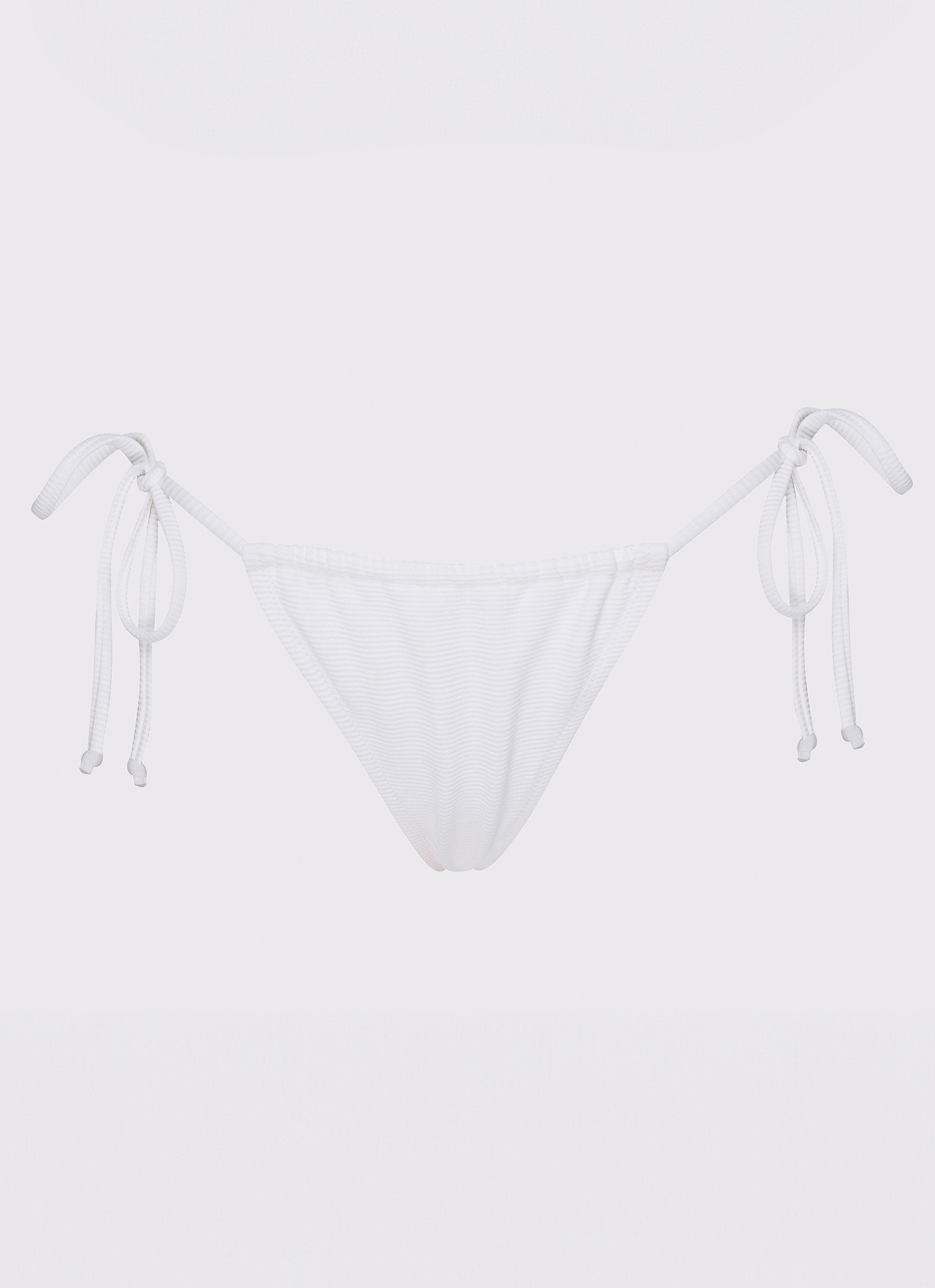 Calista Bikini Bottoms - White