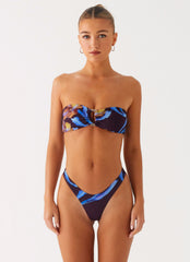 Cuba Bikini Bottoms - Dark Floral
