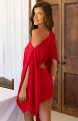 Ryoti Red Mini Dress
