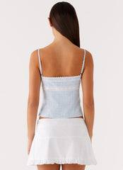Bristol Mini Skirt - White