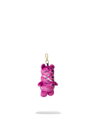 TRIPLE PINK BEAR KEYCHAIN